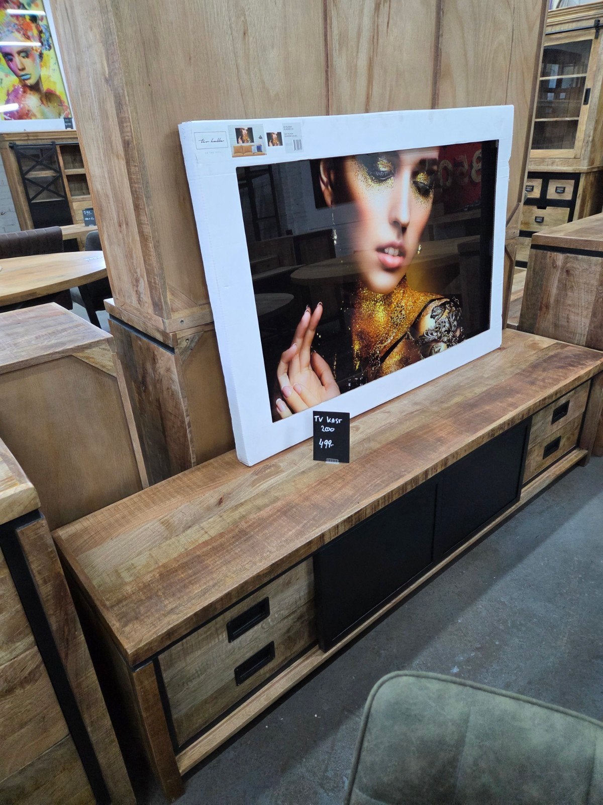 Foto 14 van Mooie nieuwe mangohouten tv-kasten