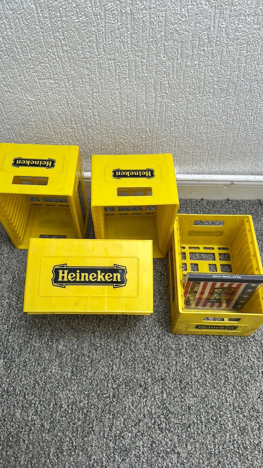Heineken CD kratjes, Ophalen of Verzenden, Zo goed als nieuw, Cd's
