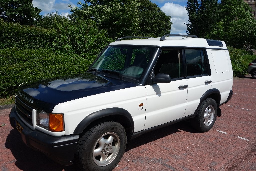 Land Rover Discovery 2  TD5, Auto's, 2495 cc, Wit, Particulier, Onderhoudsboekje