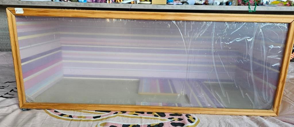 Kijkkast poppenhuis 1:12 groot, Ophalen, Gebruikt, Poppenhuis