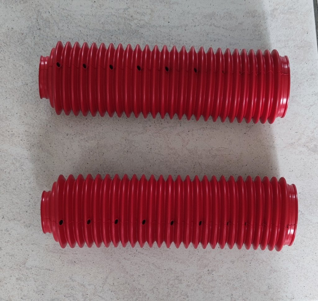 Honda Dominator NX650 voorvorkhoezen /harmonica rubbers, Motoren, Ophalen, Gebruikt