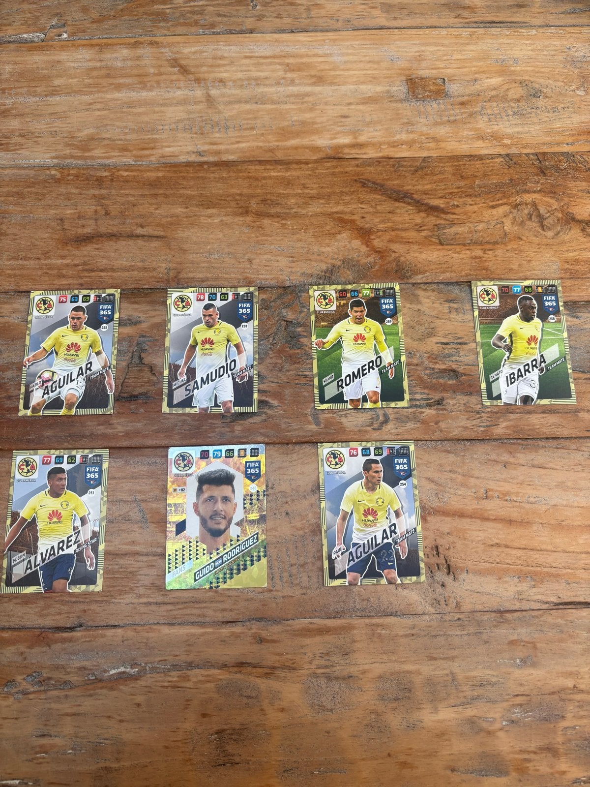 Club America FIFA 365 Adrenalyn XL Spelerskaarten, Ophalen of Verzenden, Zo goed als nieuw, Buitenlandse clubs, Spelerskaart
