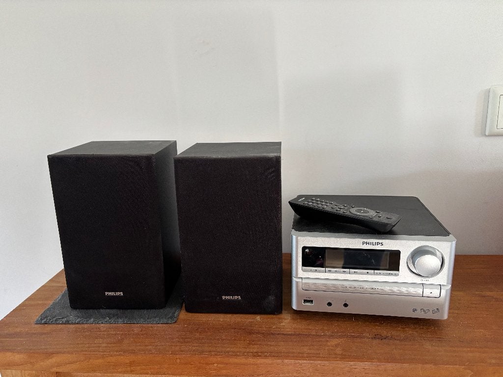 Philips mini stereoset, Ophalen, Philips, Microset, Tuner of Radio