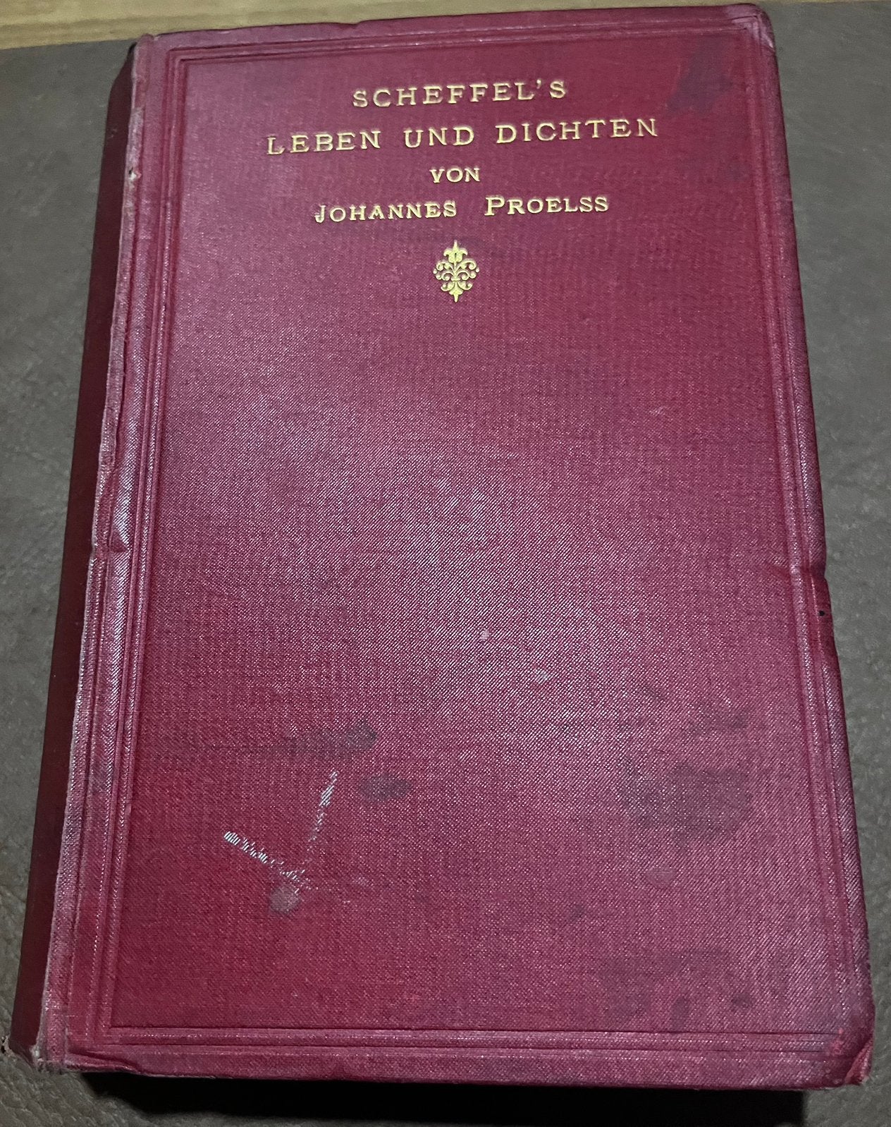Antiek boek - 1887 - Scheffel’s Leben und Dichten -, Ophalen of Verzenden