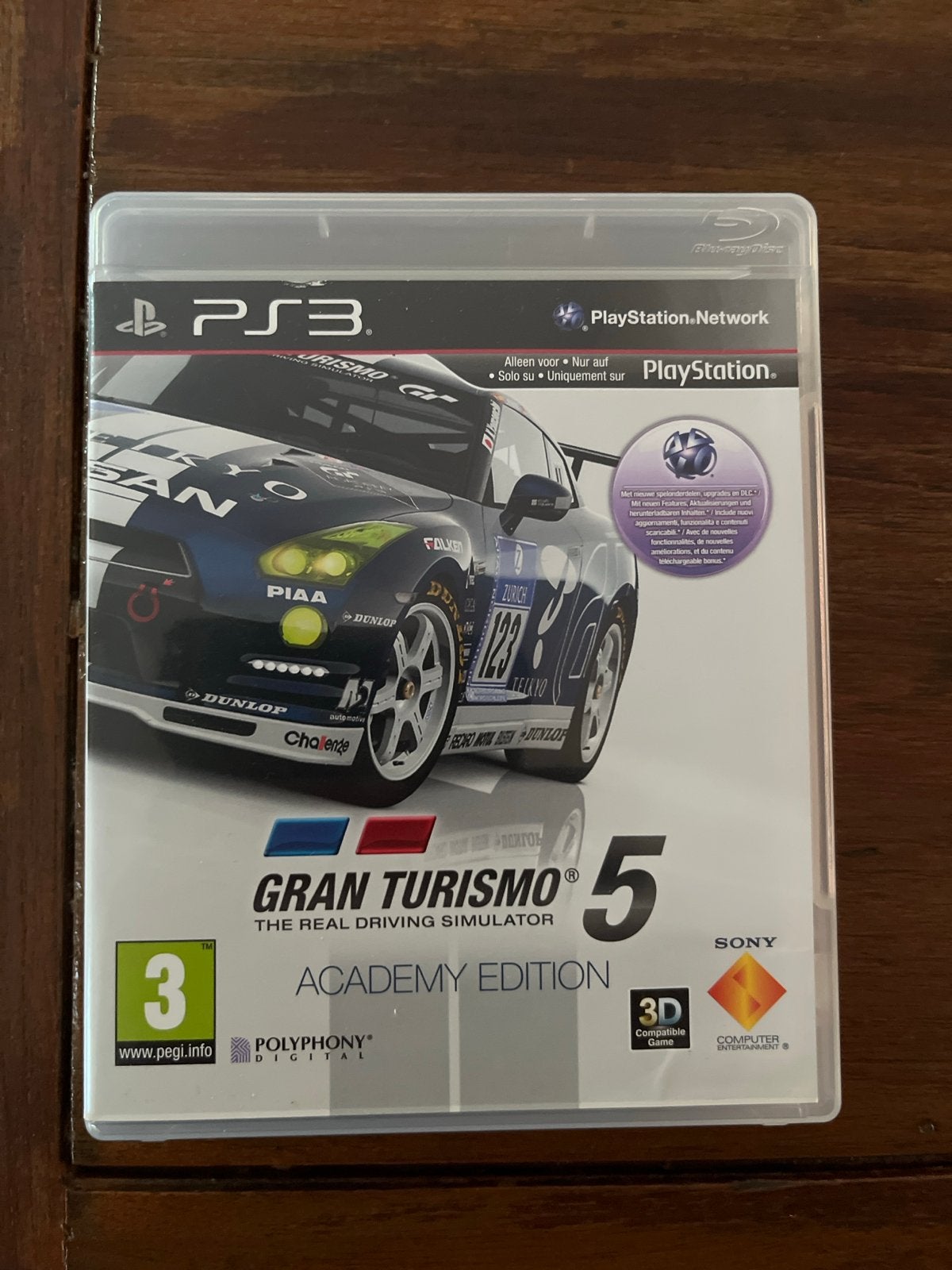 Gran Turismo 5 Academy Edition PS3 - Zeer nette staat, Racen en Vliegen, Eén computer, Ophalen of Verzenden, Zo goed als nieuw