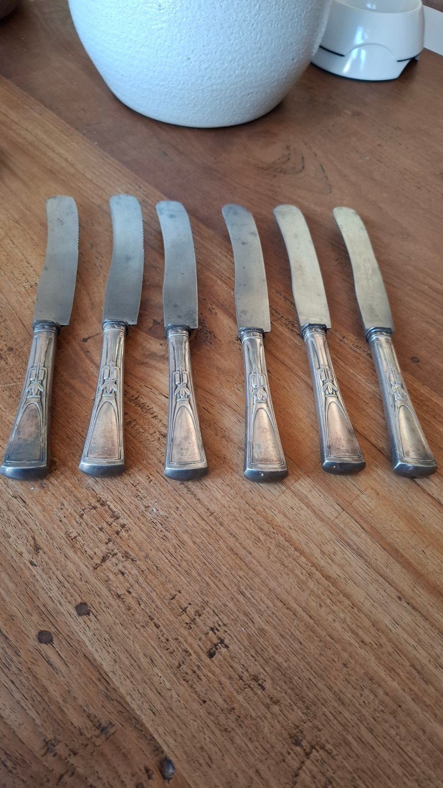 Mayfair Silver & Co. 6-delige verzilverde messen set, Ophalen of Verzenden