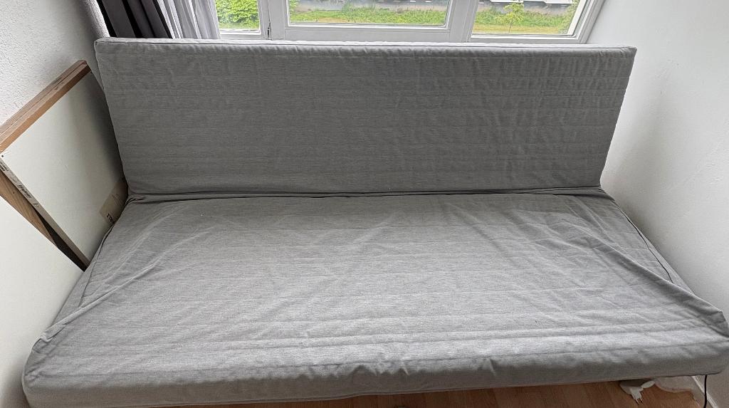 IKEA 3-zits Slaapbank, Huis en Inrichting, Slaapkamer | Slaapbanken, Ophalen, Tweepersoons, 140 cm, Zo goed als nieuw