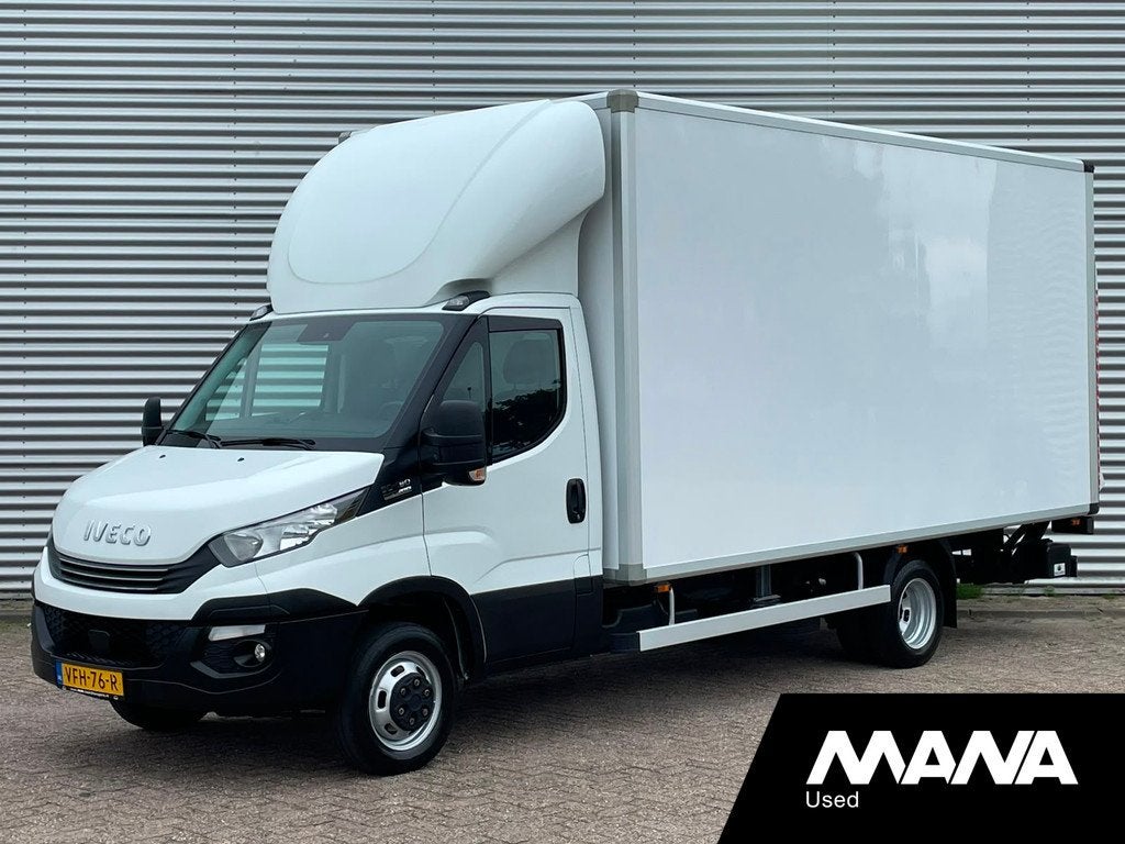 Iveco 50C18 Bakwagen Automaat Laadklep 1000kg Camera Cruise, Automaat, Euro 6, 4 cilinders, Iveco