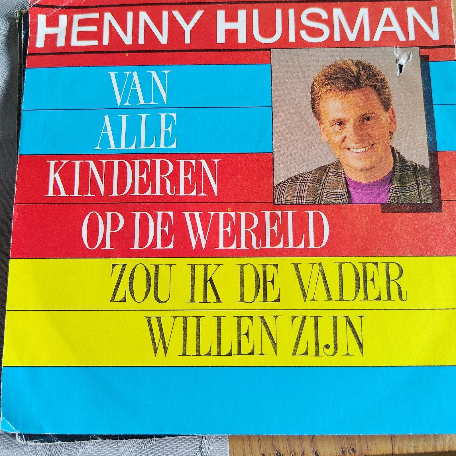 Henny Huisman - Van alle kinderen op de wereld CD Single, Cd's en Dvd's, Vinyl Singles, Ophalen of Verzenden, Gebruikt, 7 inch
