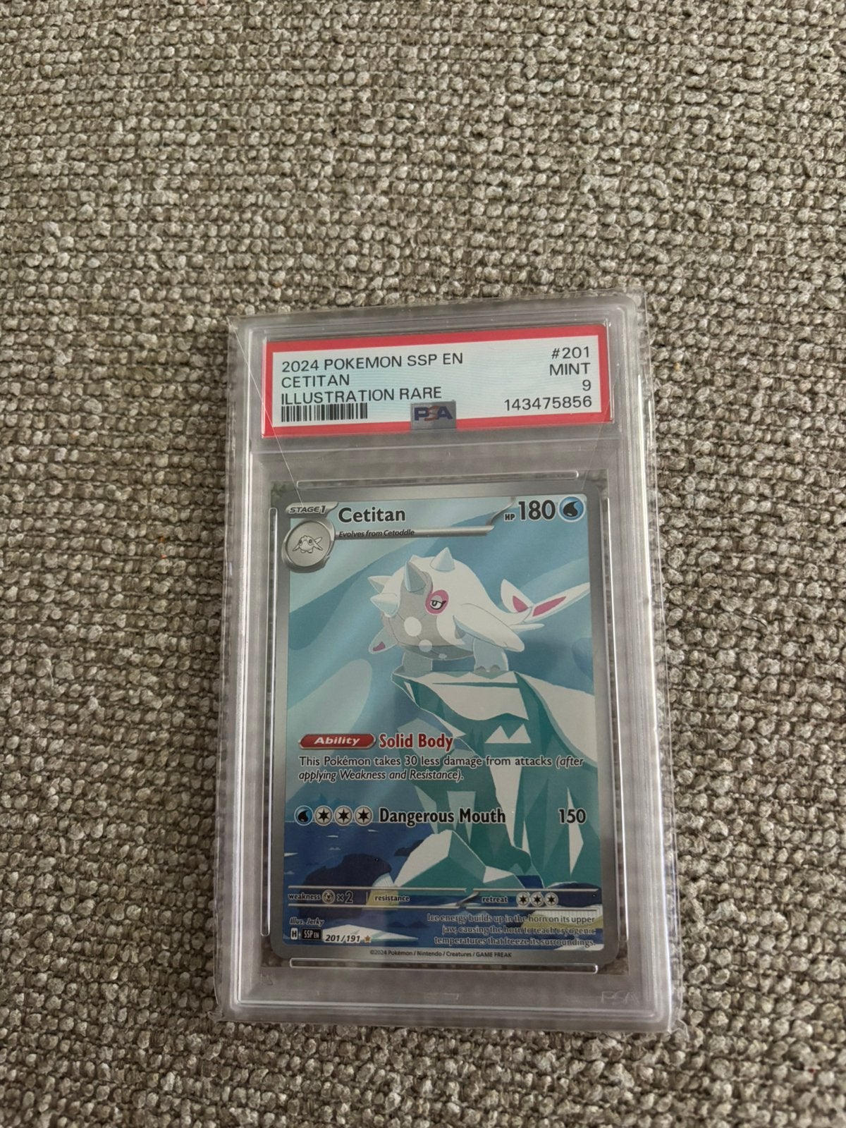 Cetitan ssp 201 psa 9, Ophalen of Verzenden, Losse kaart