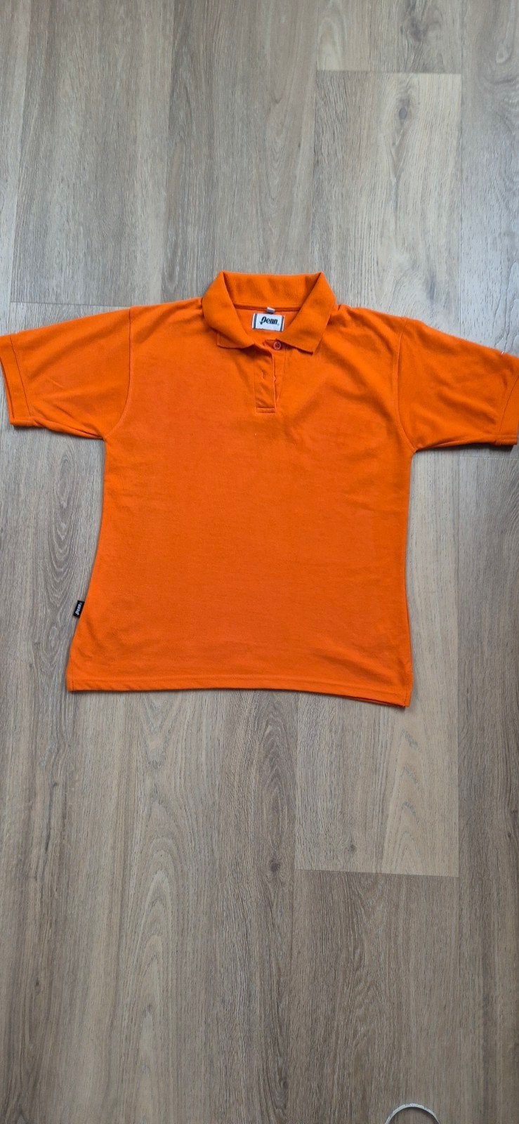 Oranje polo, Penn, maat s, Oranje, Ophalen of Verzenden, Zo goed als nieuw, Korte mouw