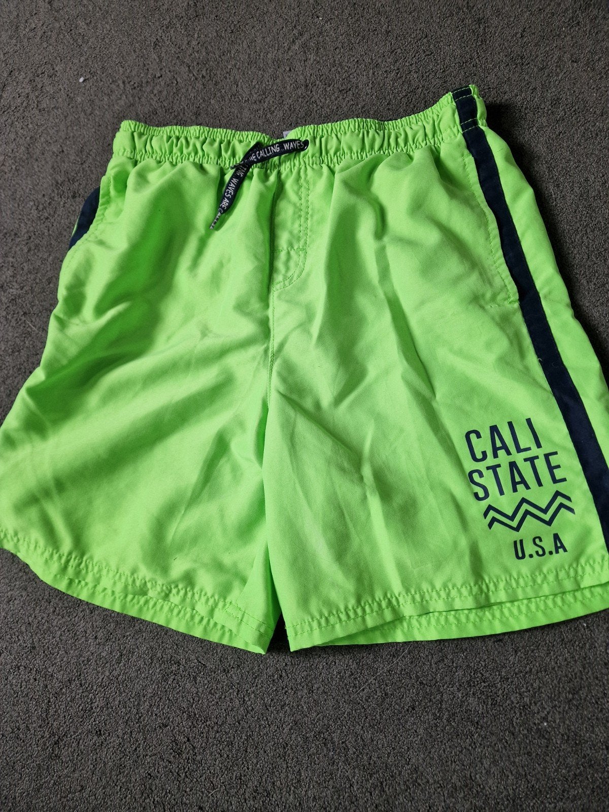 Neon groene zwembroek maat 158/164, Kinderen en Baby's, Kinderkleding | Kinder-zwemkleding, Gebruikt, Ophalen of Verzenden, Maat 158