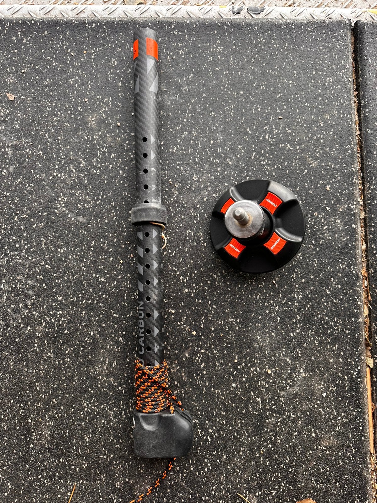 Carbon Extension 34 + mastvoet, Ophalen of Verzenden, Zo goed als nieuw