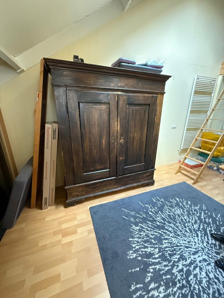Antieke uitneembare kast, Antiek en Kunst, Antiek | Meubels | Kasten, Ophalen