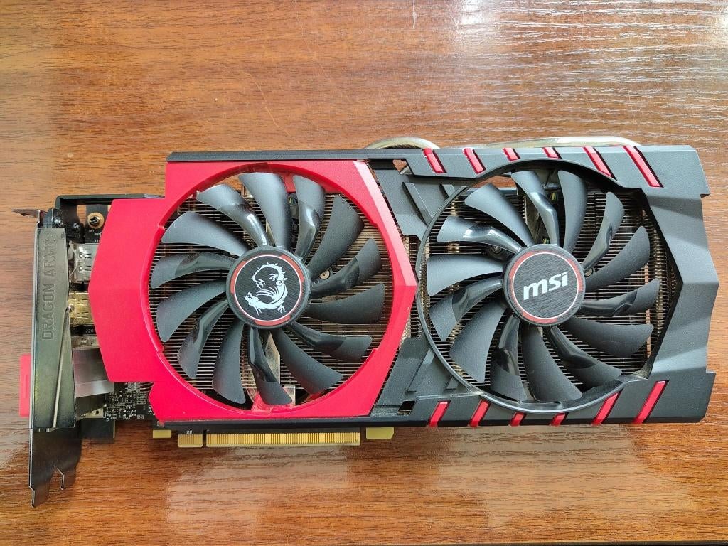 MSI GTX 970 Gaming 4G – 4GB – Werkend/Working, Computers en Software, Videokaarten, PCI-Express 3, Gebruikt, HDMI, Ophalen of Verzenden