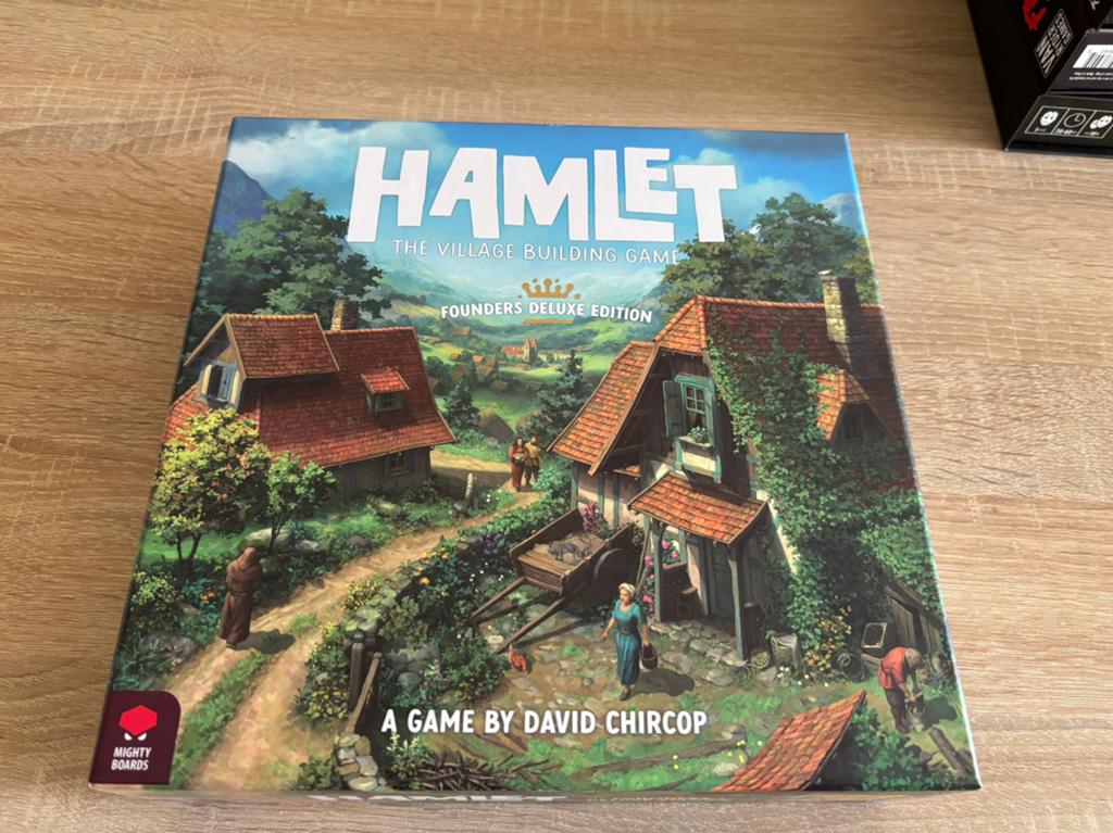 Hamlet: The Village Building Game – Kickstarter Edition, Een of twee spelers, Ophalen of Verzenden, Zo goed als nieuw, Reisspel