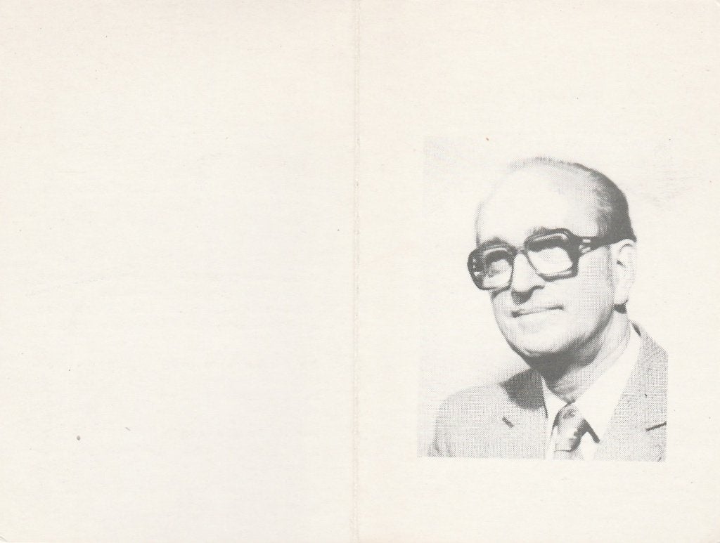 broeder abels 1916-1986 amsterdam, Ophalen of Verzenden, Bidprentje