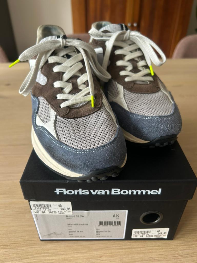 Floris van Bommel heren sneakers maat 40, Ophalen of Verzenden, Zo goed als nieuw