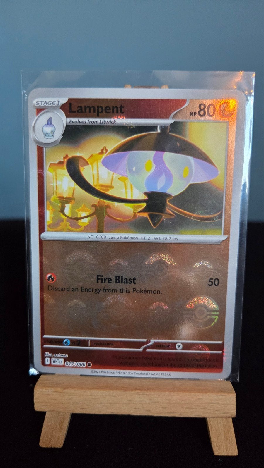 Lampent pokeball WHT 017, Ophalen of Verzenden, Zo goed als nieuw