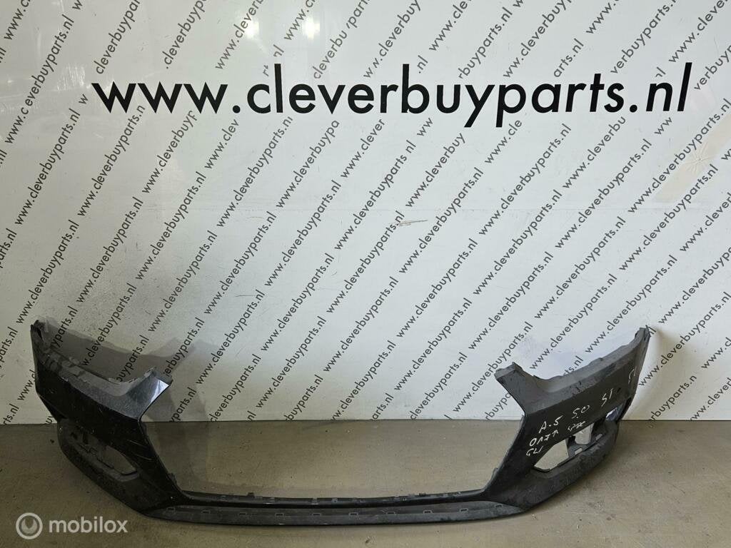 Voorbumper originel Audi A5 Sportback F5 ('17-'20) 8w0807437, Audi, Gebruikt, Voor, Bumper