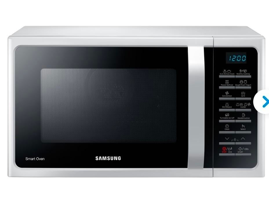 Samsung MC28H5015AW/EF Combimagnetron - Wit, Witgoed en Apparatuur, Magnetrons, Ophalen, Draaiplateau