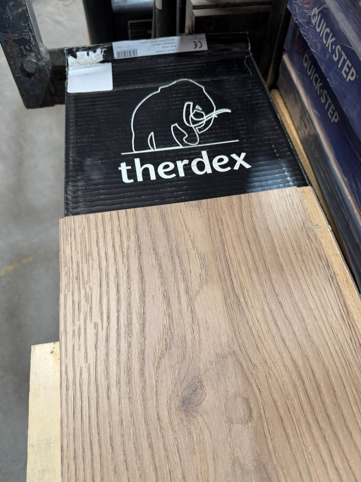 6.96 MTR/2 THERDEX AUTHENTIC PLAK PVC KL-15062, Ophalen, Overige typen, Nieuw, Beige