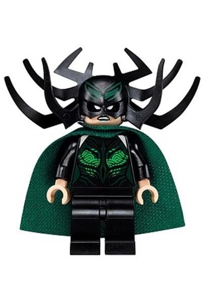 LEGO Marvel sh406 Hela (Thor Ragnarok), Marvel, Lego, Ophalen of Verzenden, Minifiguur