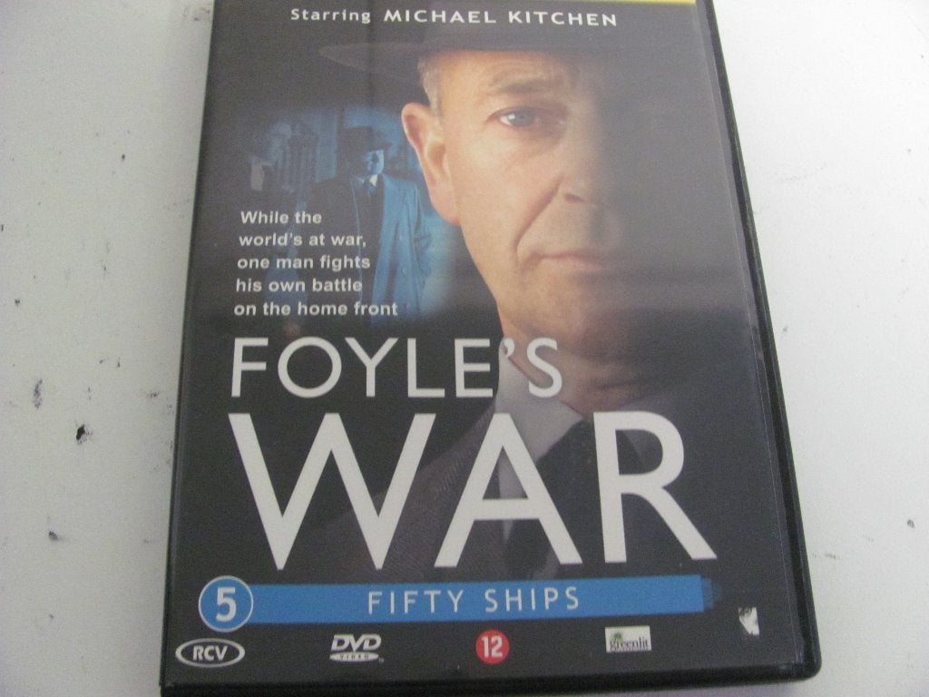 FOYLE'S WAR  deel 5  fifty ships 4 dvd's, Engels, Nederlands, Ophalen of Verzenden, Zo goed als nieuw