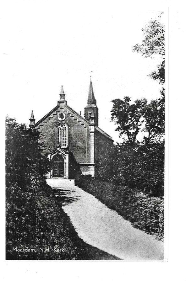 Maasdam, Ophalen of Verzenden, 1960 tot 1980, Ongelopen, Zuid-Holland