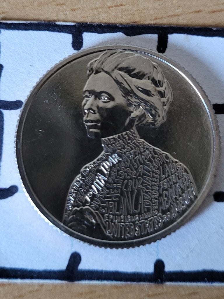 Munt USA 1/4 dollar 2023 D – Jovita Idar., Verzenden, Noord-Amerika, Losse munt