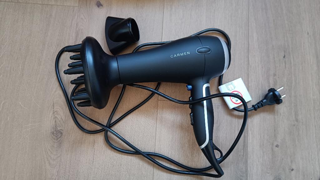 Haar föhn met diffuser, Ophalen of Verzenden, Nieuw, Föhn of Haardroger
