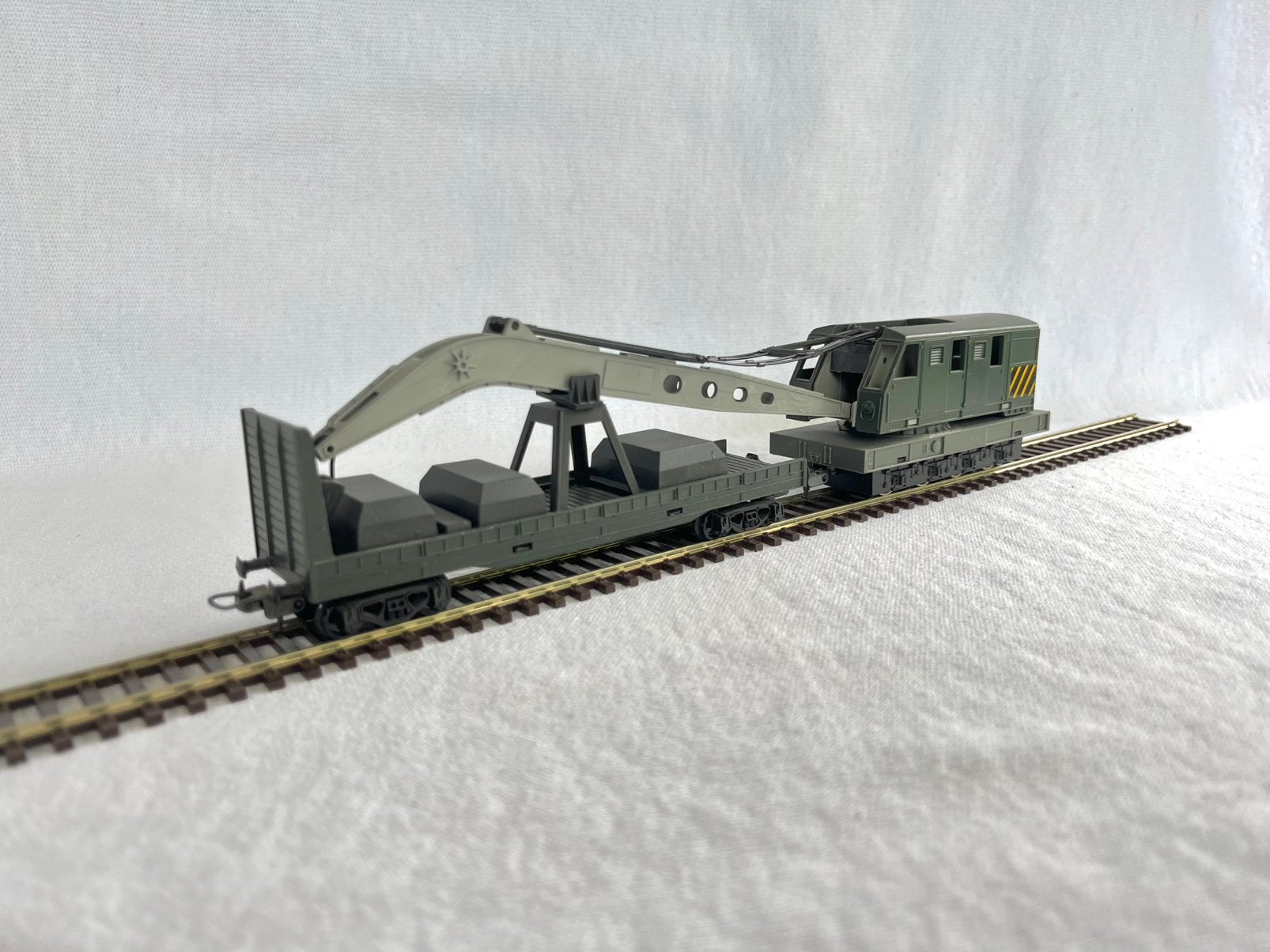 Lima DB kraanwagen H0, Hobby en Vrije tijd, Modeltreinen | H0, Gebruikt, Gelijkstroom, Wagon, Ophalen of Verzenden