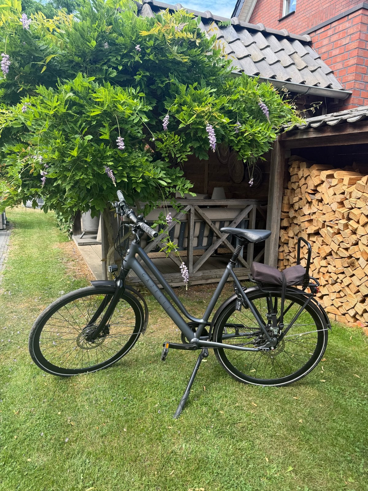 Gazelle Marco Polo Urban - 11 versnellingen - Donkergrijs, Ophalen, Gebruikt, 26 inch, 10 tot 15 versnellingen