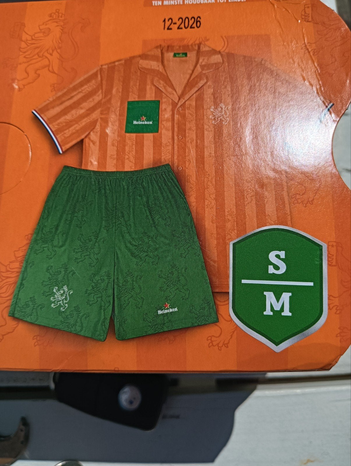 Heineken Pilsjama maat S/M, Ophalen of Verzenden, Glas of Glazen, Heineken