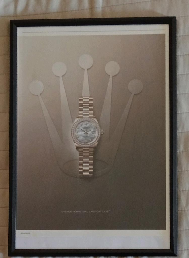 2 x Rolex advertentie print, Ophalen of Verzenden, 1980 tot heden, Knipsel(s)