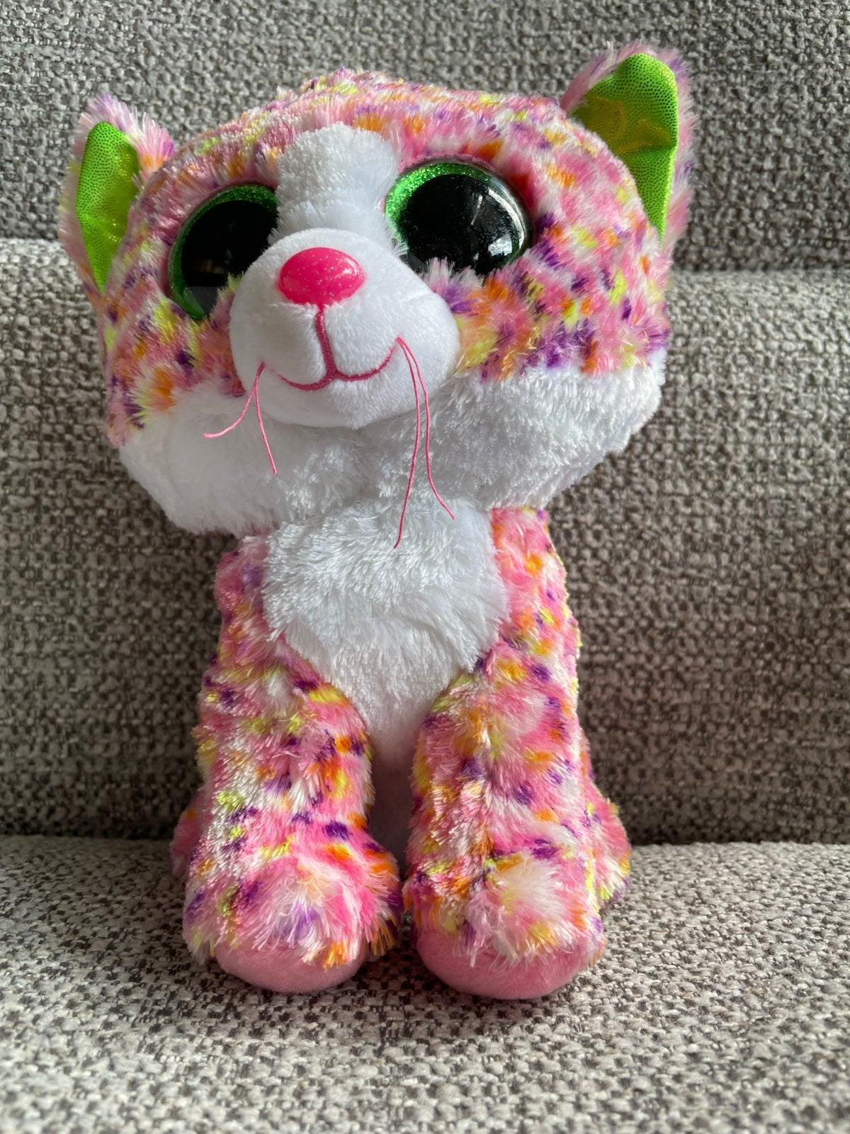 Ty Beanie Boo Sophie de Kat - 24 cm, Ophalen of Verzenden, Meerkleurig, Ty, Met label