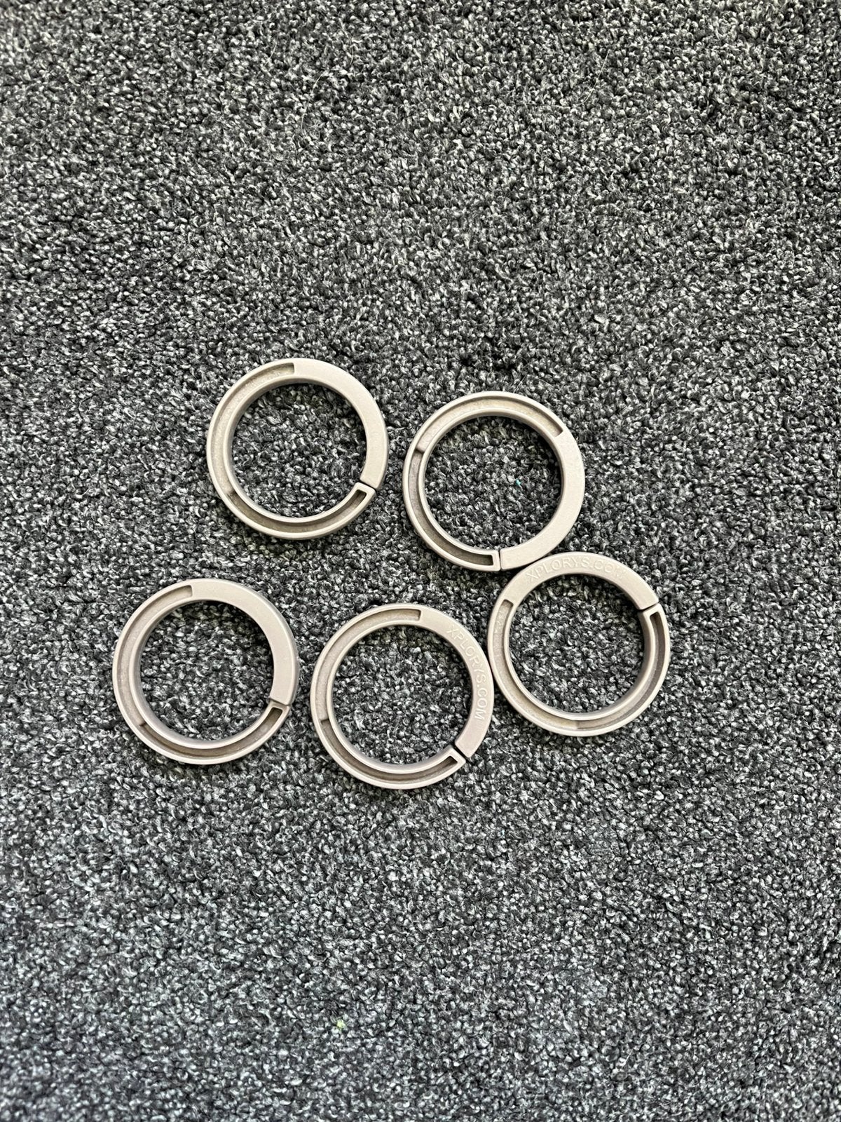 5x Dooky zonnescherm ringen - bevestigingsringen, Overige merken, Overige typen, Ophalen of Verzenden, Zo goed als nieuw