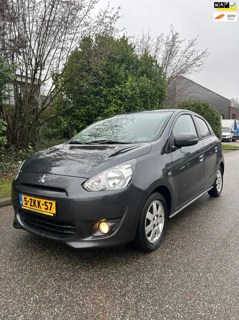 Mitsubishi Space Star 1.0 Intense NAP / 5 DRS /, Auto's, Voorwielaandrijving, Euro 5, Stof, Gebruikt