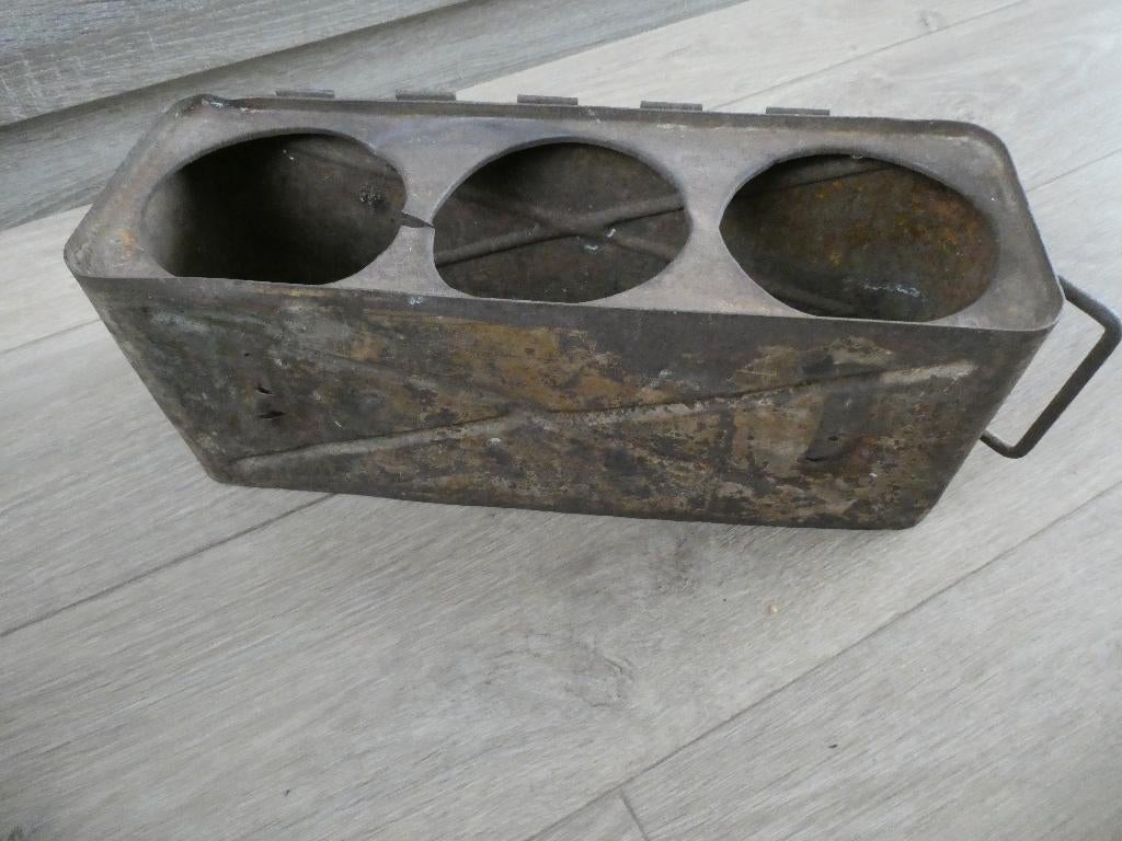 Kist voor Kartuschen Leichte Feldhaubitze 18, Ophalen of Verzenden, Landmacht, Duitsland, Kist of Geocache