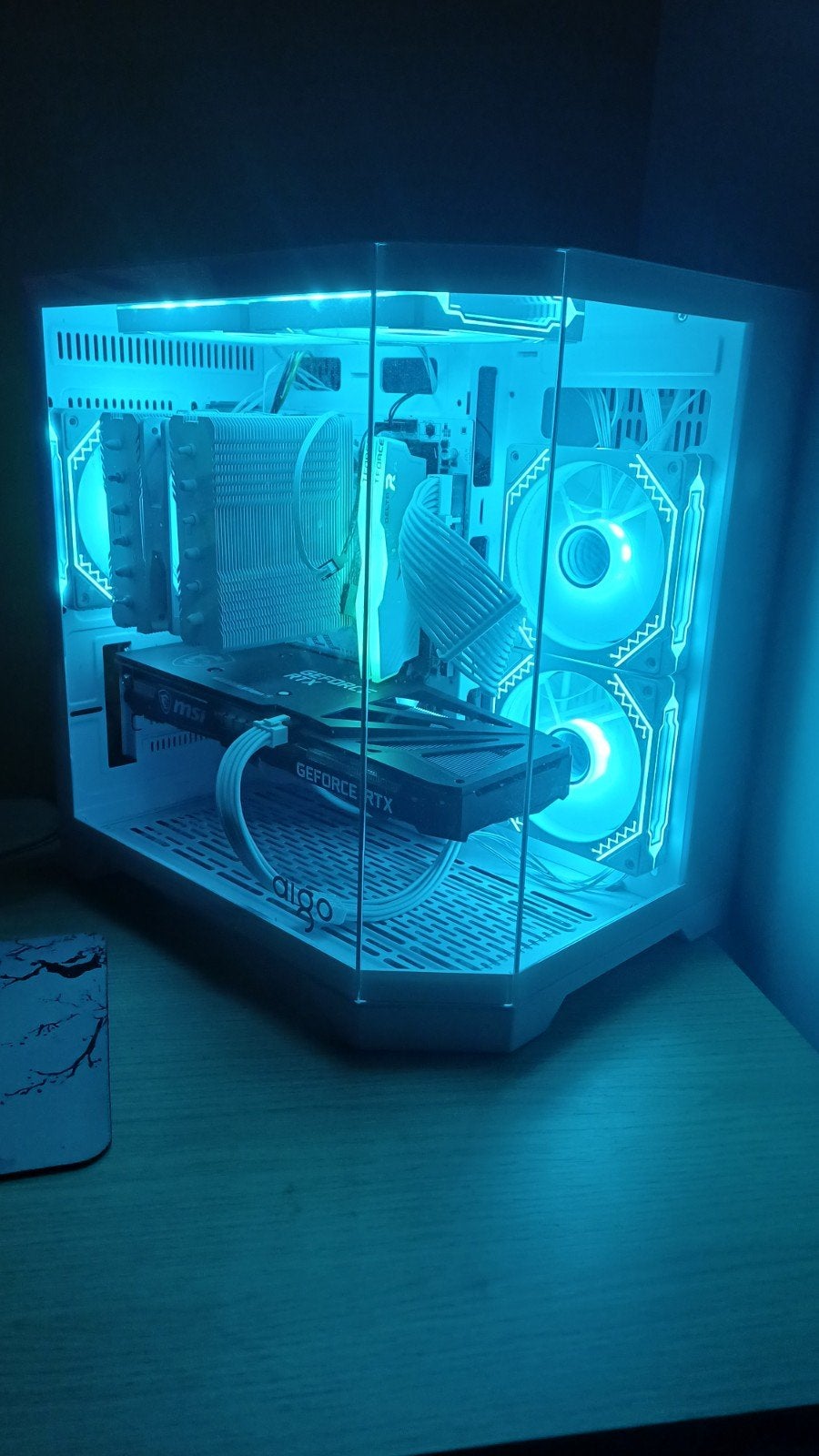 Gaming pc, Ophalen of Verzenden, Zo goed als nieuw, AMD Ryzen 7, Gaming