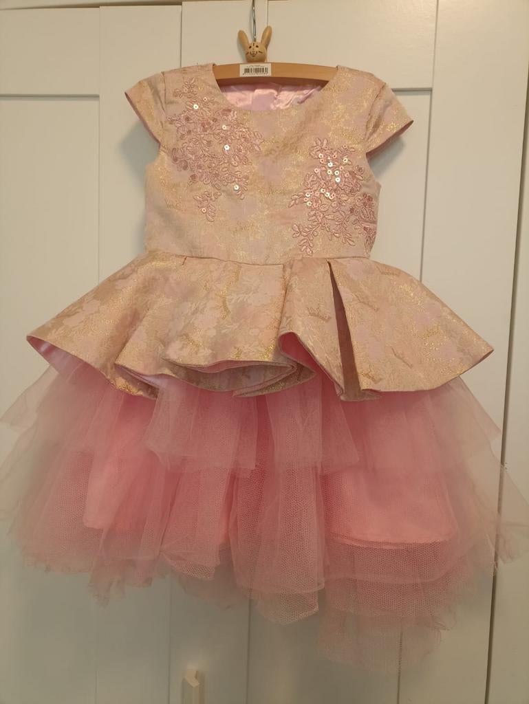 Roze/Gouden Prinsessenjurk - Disney Doornroosje Stijl, Ophalen, Nieuw, Meisje