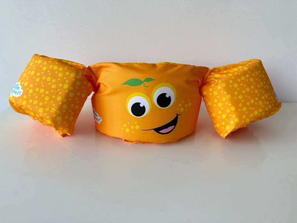 Sevylor Puddle Jumper Sinaasappel / zwembandjes / zwemvest, Jongen of Meisje, One size, Ophalen of Verzenden, Zo goed als nieuw