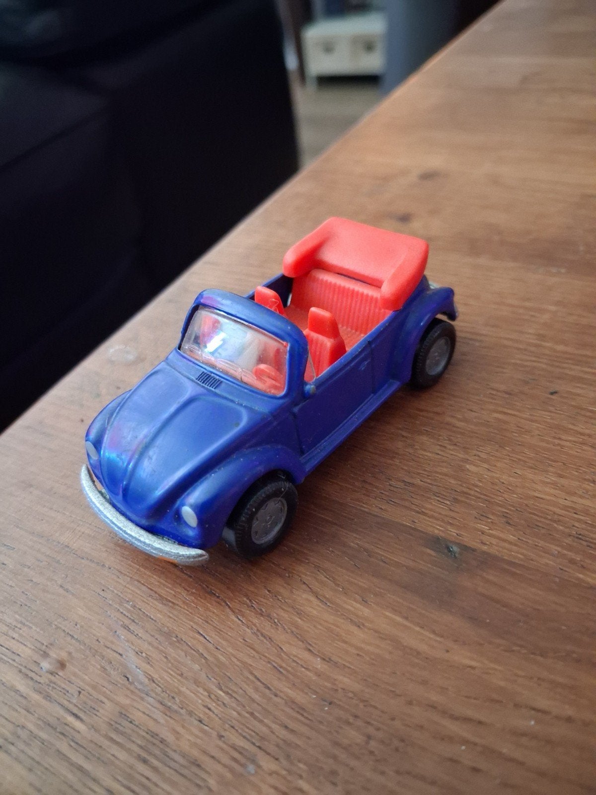 Siku VW 1303 LS Kever Cabriolet - Blauw/Rood, Overige merken, Gebruikt, Auto, 1:32 tot 1:50