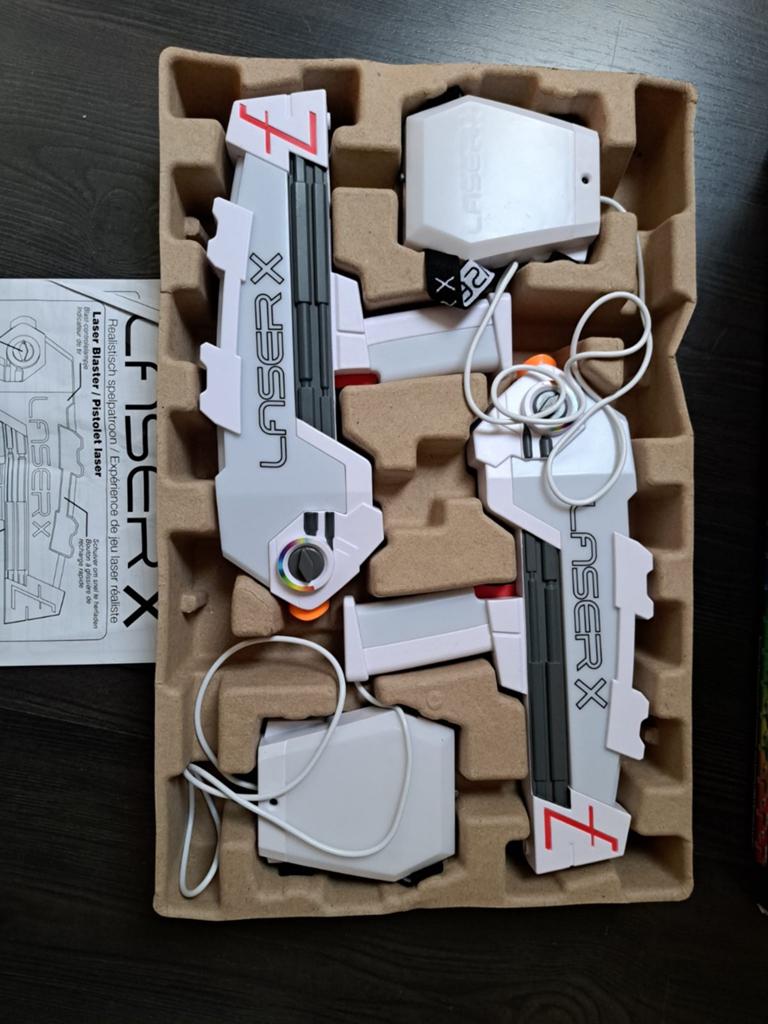 Laser X Revolution Blaster Set - Lasergame Thuis, Ophalen of Verzenden