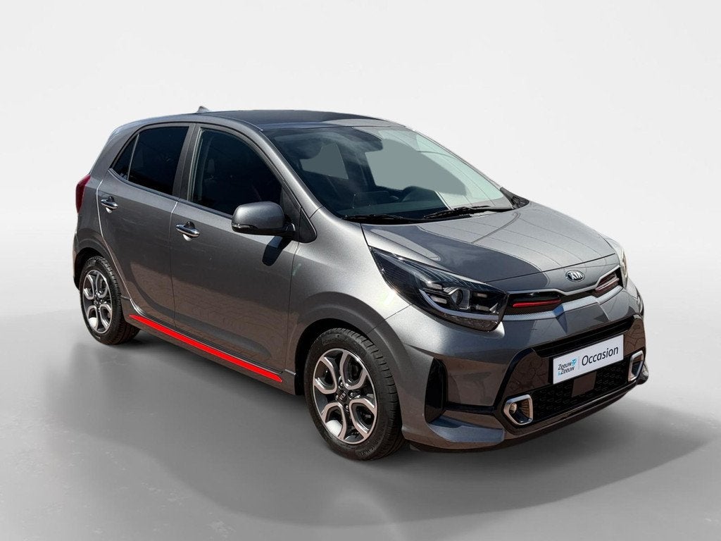 Kia Picanto 1.0 DPi GT-Line | Zeer nette auto | Navigatie me, Auto's, Kia, Gebruikt, 4 stoelen, Origineel Nederlands, Bedrijf