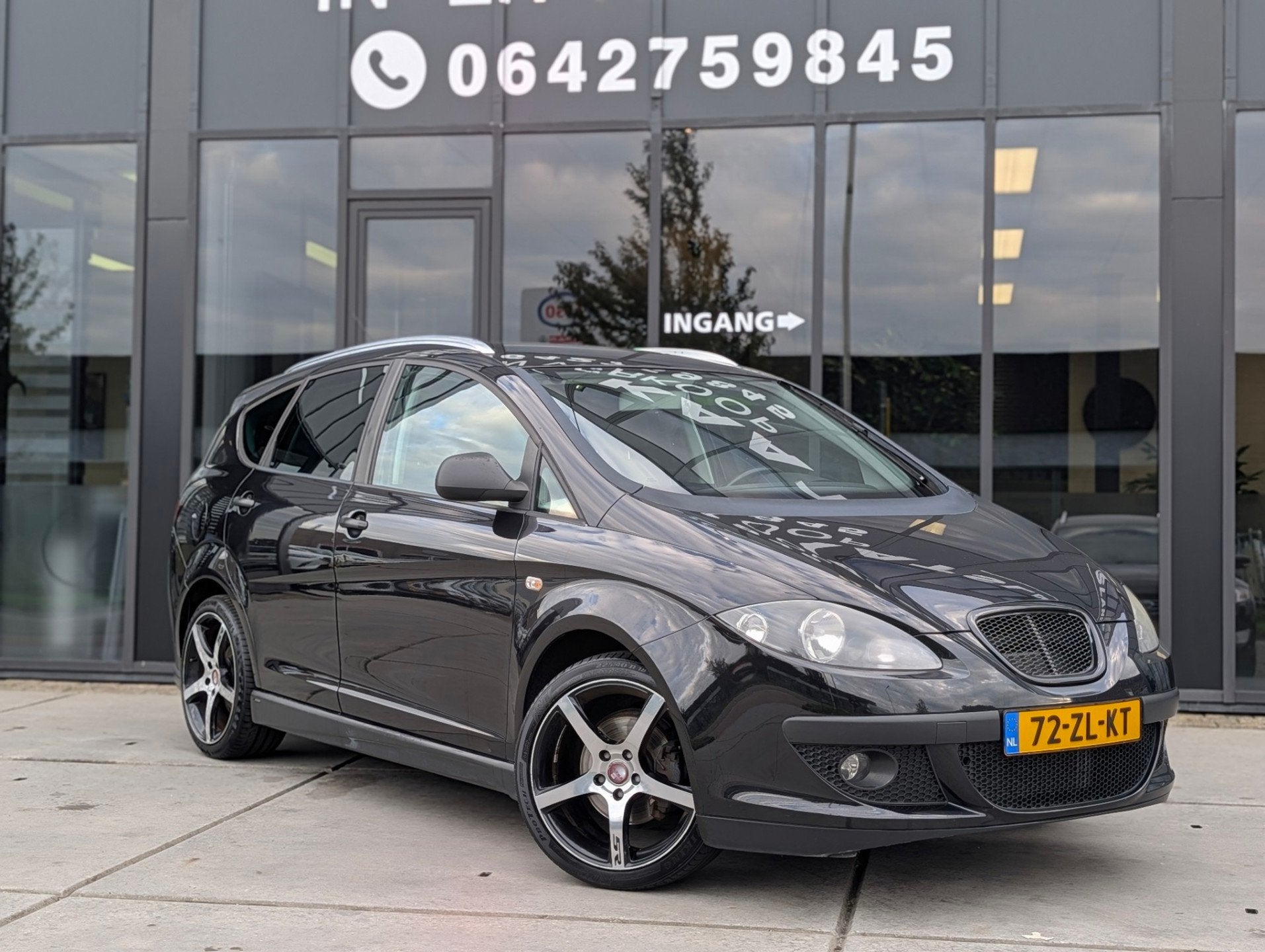 Seat Altea XL 2.0 FSI Stylance - Automaat - Cruise -, Auto's, Stof, Zwart, 4 cilinders, Zwart