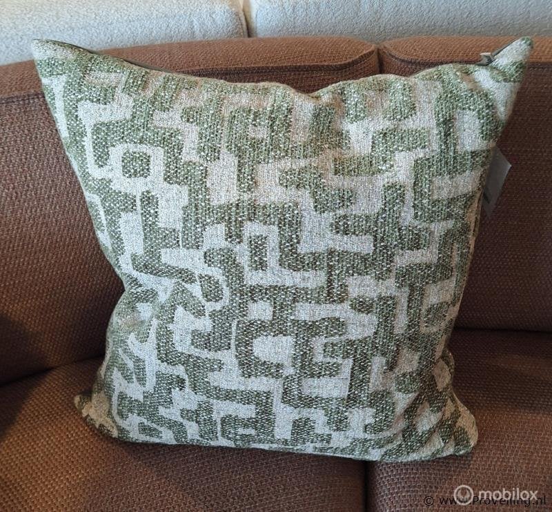 Online Veiling: Sierkussen Ruralla Olive - 60x60cm, Huis en Inrichting