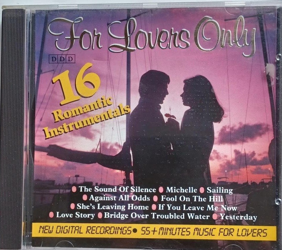 CD - For Lovers Only (16 Romantic Instrumentals), Ophalen of Verzenden, Zo goed als nieuw