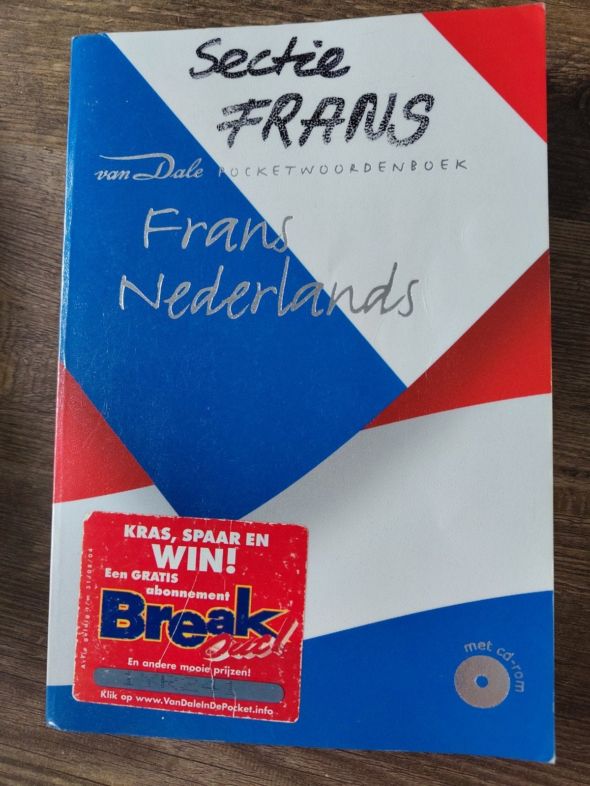 Woordenboek Frans - Nederlands, Ophalen, Zo goed als nieuw, Prisma of Spectrum, Frans