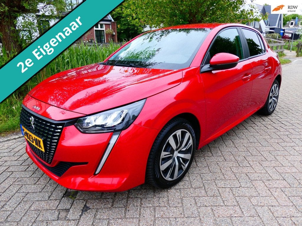 Peugeot 208 1.2i 102pk 39.000km. 2e eig. Airco Cruise Carpla, Voorwielaandrijving, Gebruikt, Euro 6, 49 €/maand